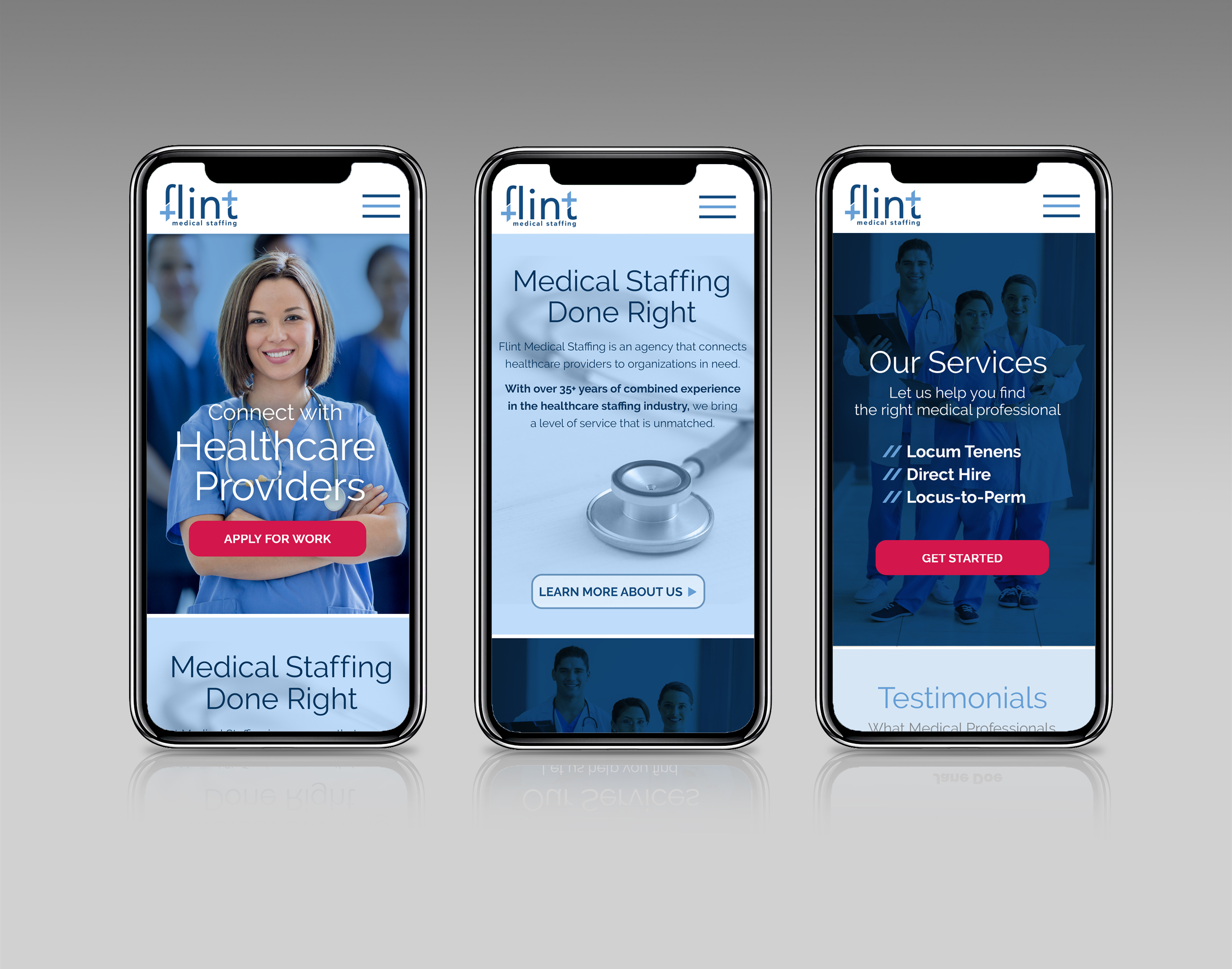 Flint Medical Mobile Site